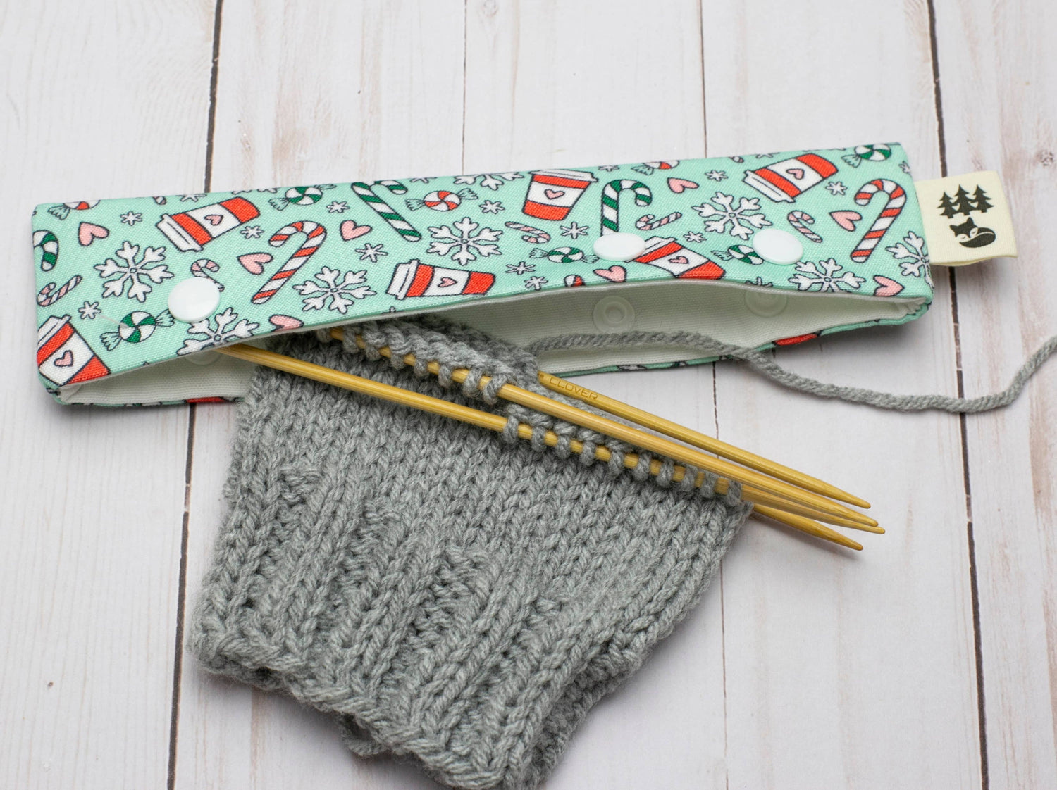 Fox & Pine Stitches Holiday Cheer DPN Holder