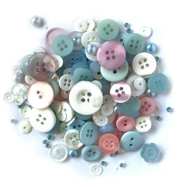 Buttons Galore & More - Cotton Candy