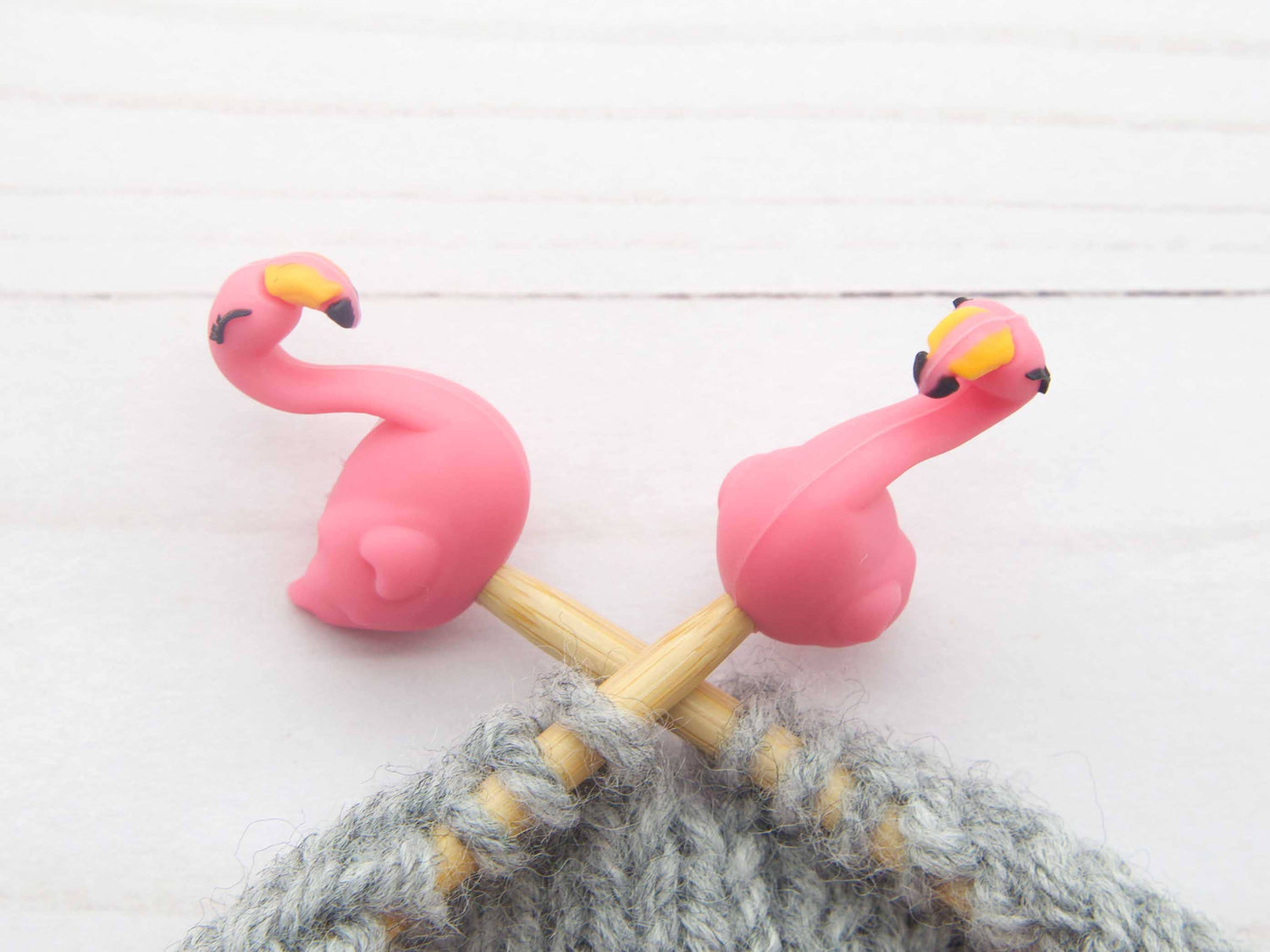 Fox & Pine Stitches Little Flamingo Stitch Stoppers