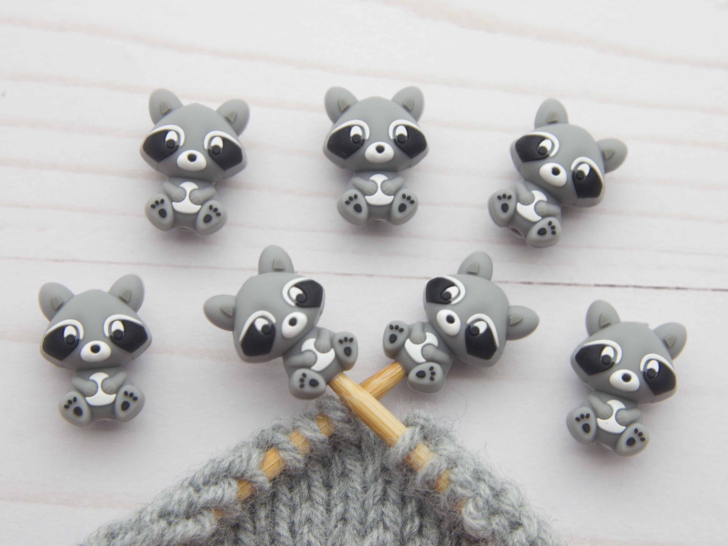 Fox & Pine Stitches - Little Raccoon | Stitch Stoppers