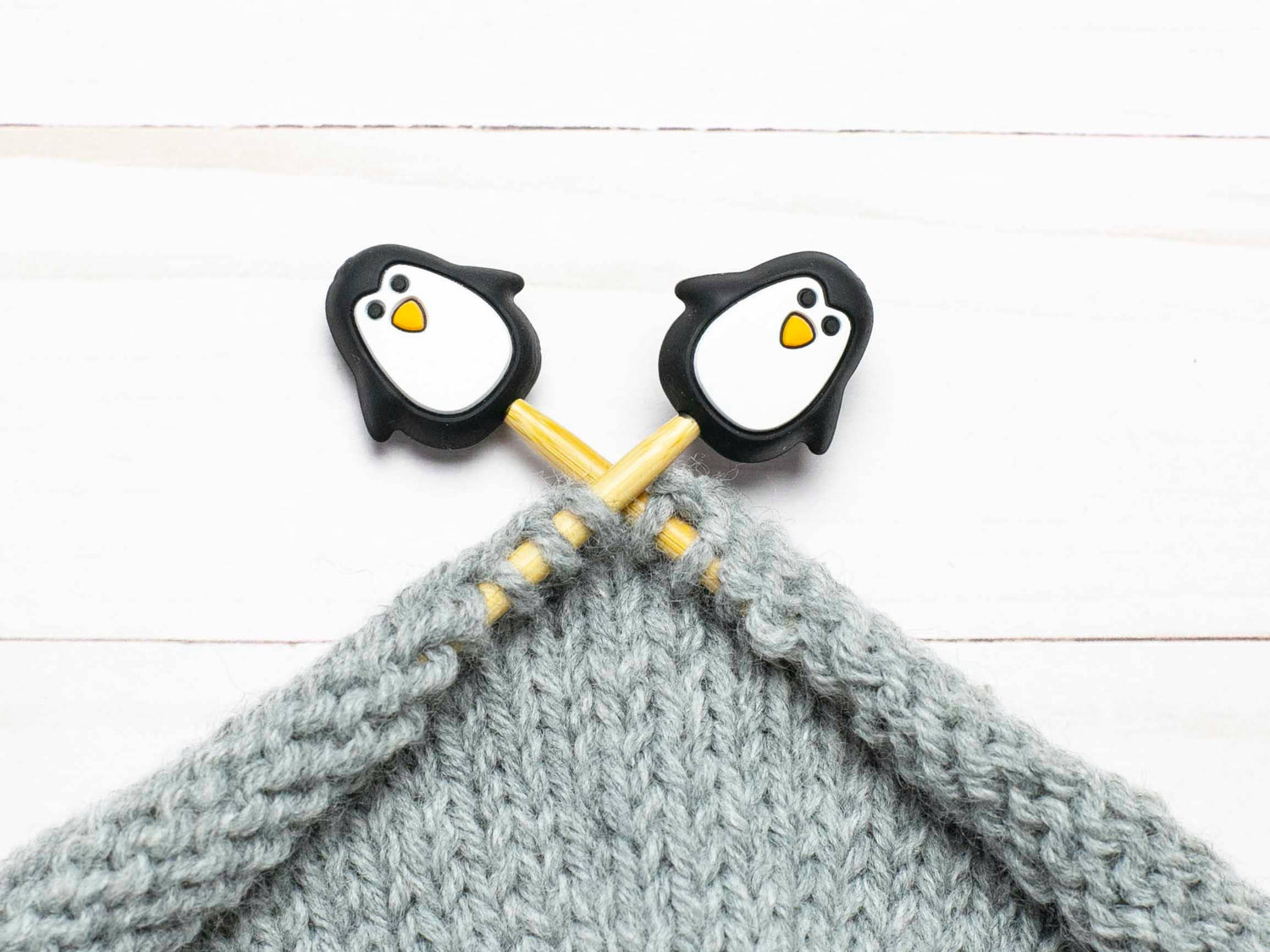 Fox & Pine Stitches Penguin Stitch Stoppers