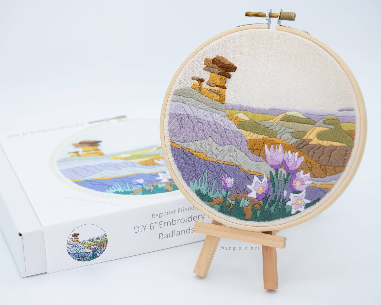 Angiels Art Badlands DIY Embroidery Kit