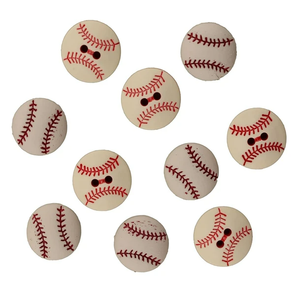 Buttons Galore & More - Baseballs - Buttons Galore and More Craft & Sewing Buttons