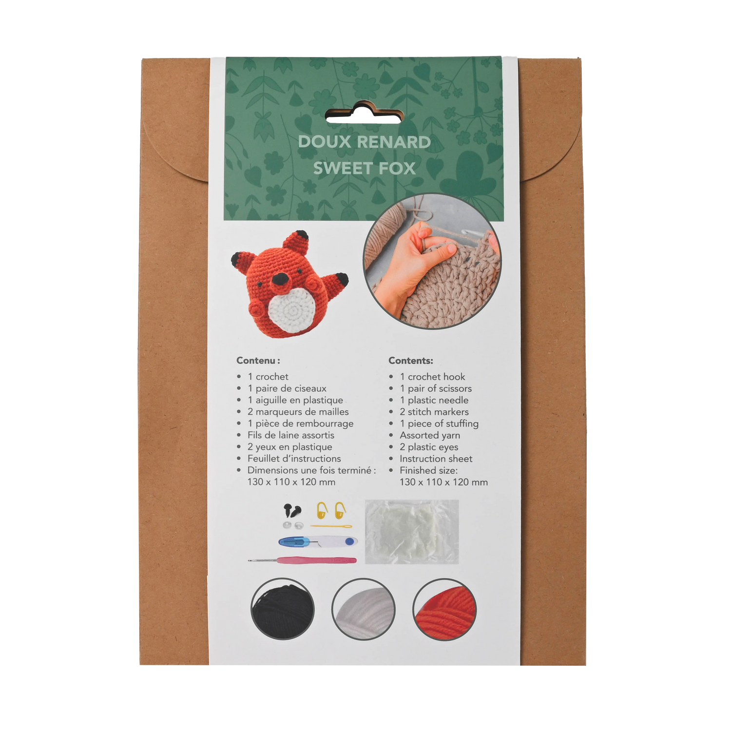 Pierre Belvedere - SWEET FOX DIY CROCHET KIT