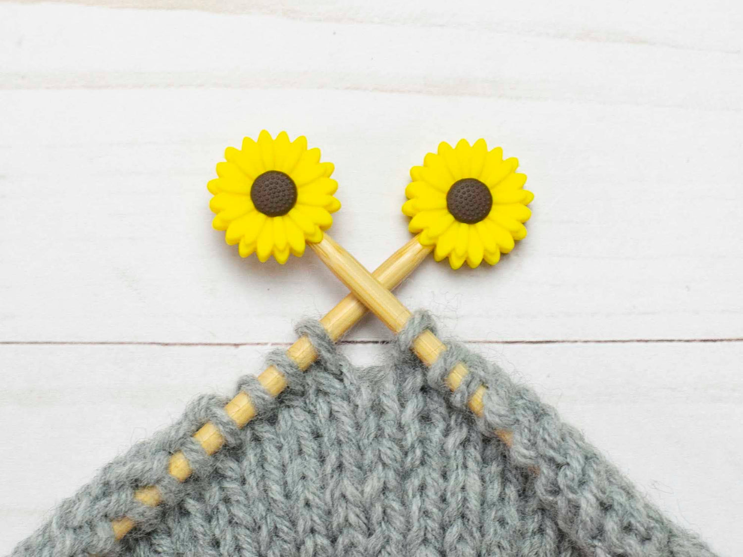 Fox & Pine Stitches Sunflower Stitch Stoppers