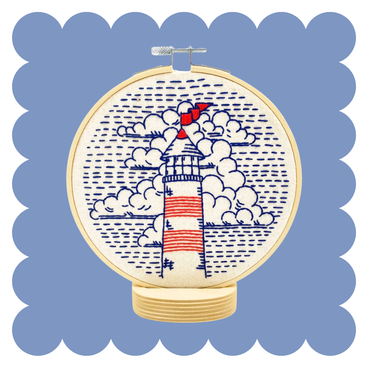 Hook Line & Tinker Canada - Lighthouse Complete Embroidery Kit