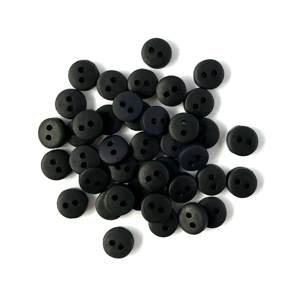 Buttons Galore & More - Black Tiny Buttons