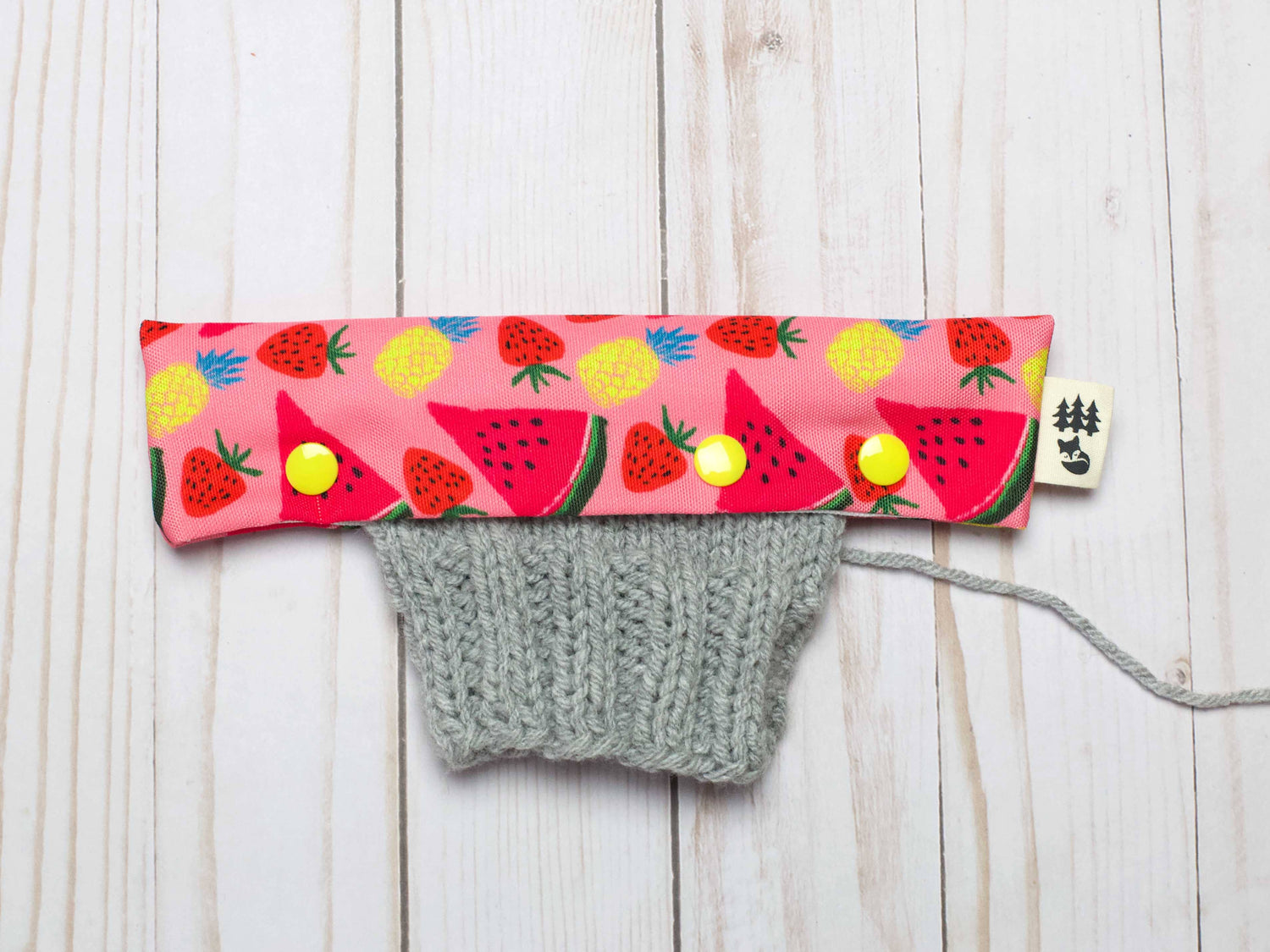 Fox & Pine Stitches Wild Watermelon DPN Holder