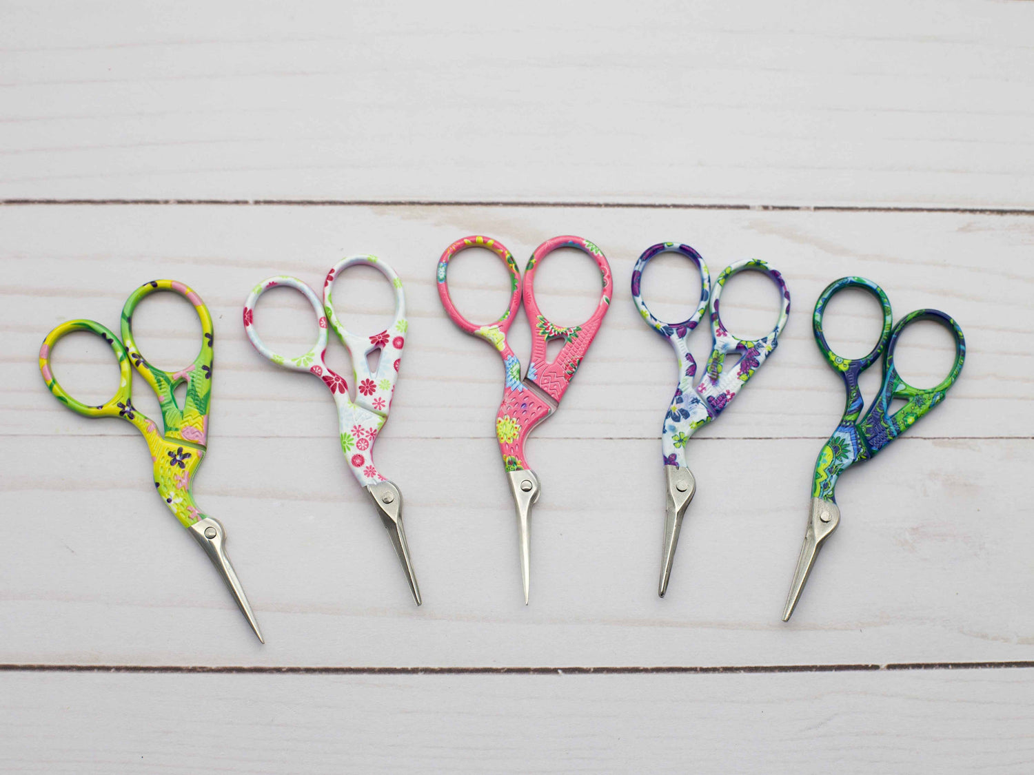 Fox & Pine Stitches Colorful Scissors & Sheaths