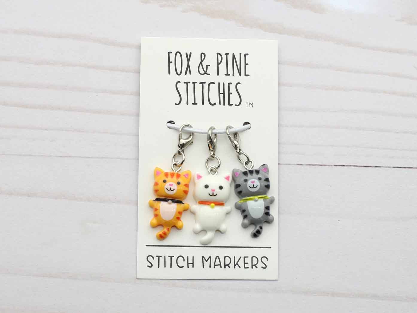 Fox & Pine Stitches - Happy Cat | Progress Keepers