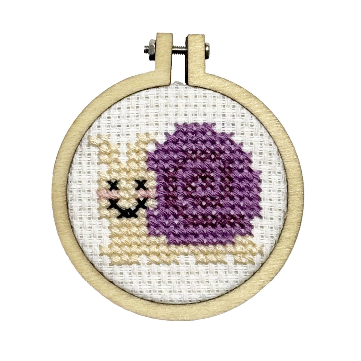 The Crafty Kit Company - Let's Shellebrate! Mini Matchbox Cross Stitch Kit