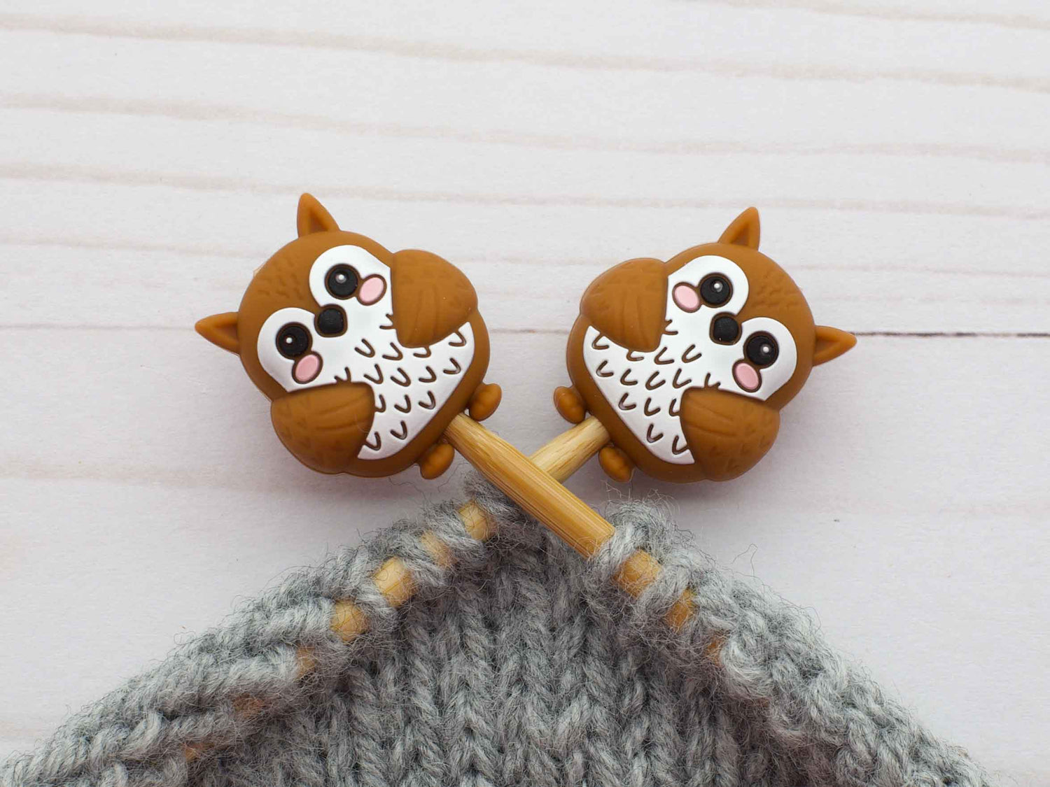 Fox & Pine Stitches - Hibou | Arrêts de mailles
