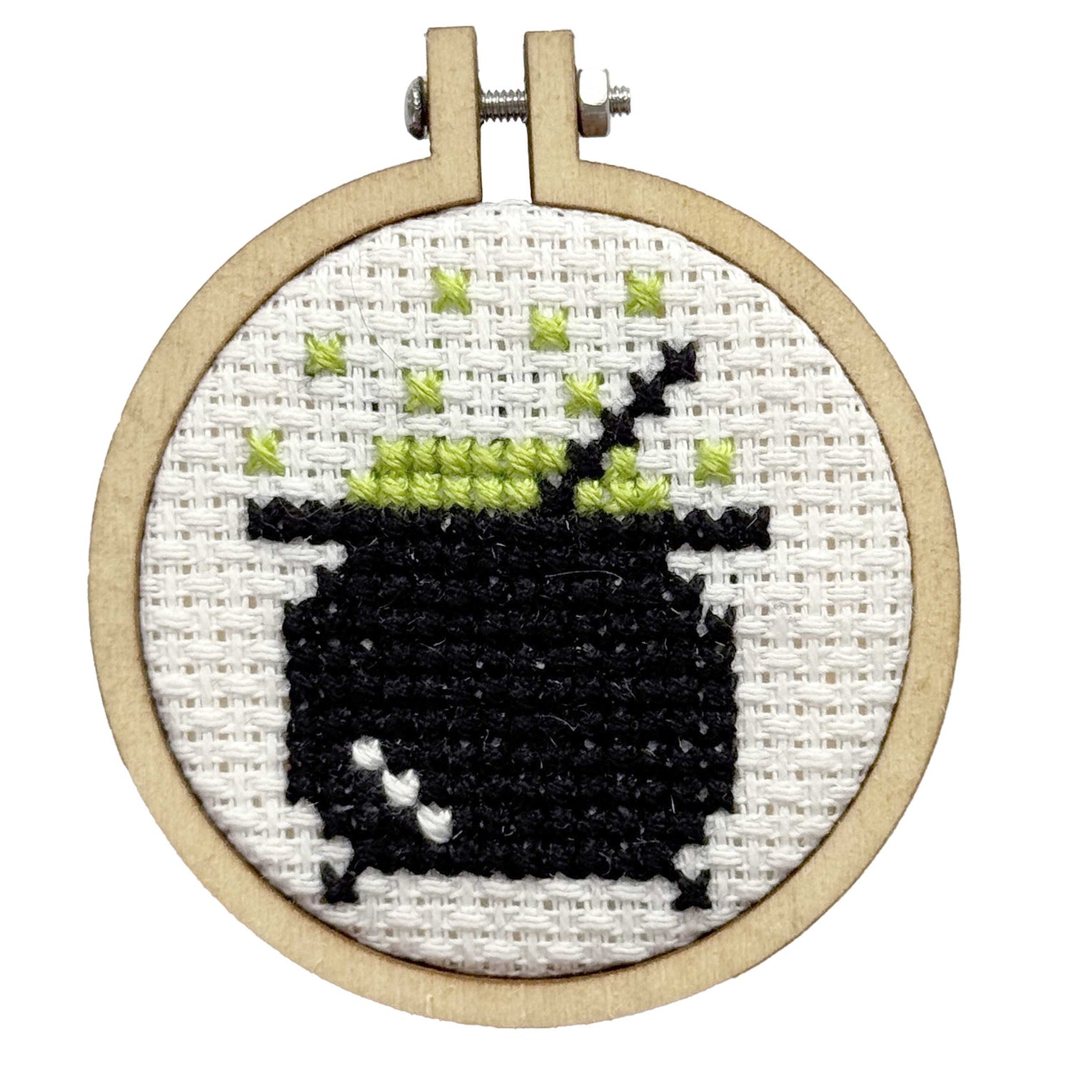 The Crafty Kit Company - Let's stir things up! Mini Matchbox Cross Stitch Kit