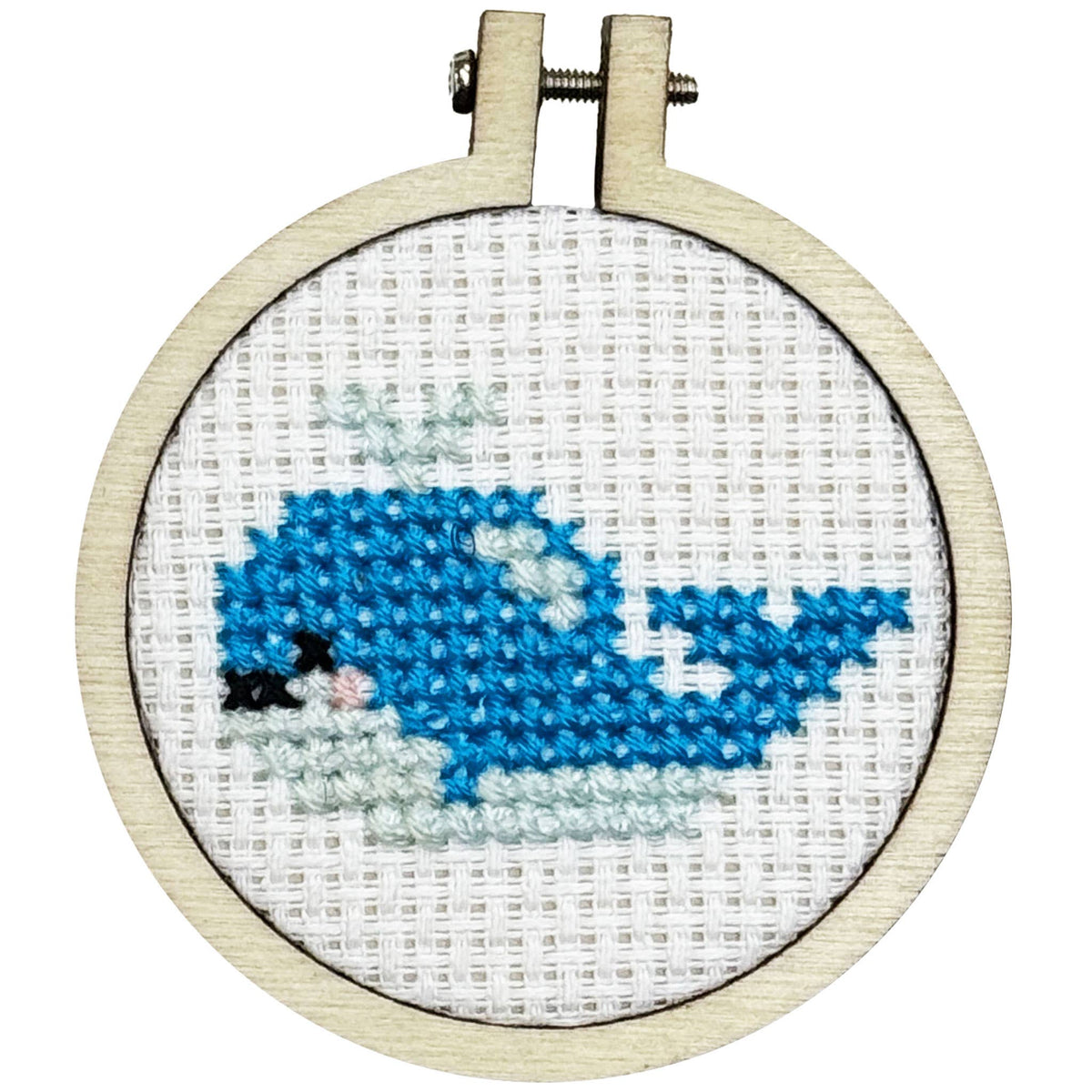 The Crafty Kit Company - Whale Done! Mini Matchbox Cross Stitch Kit