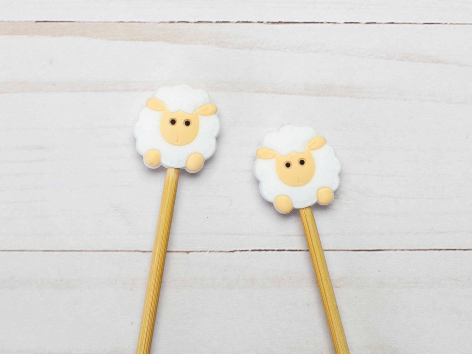 Fox & Pine Stitches - White Sheep | Stitch Stoppers