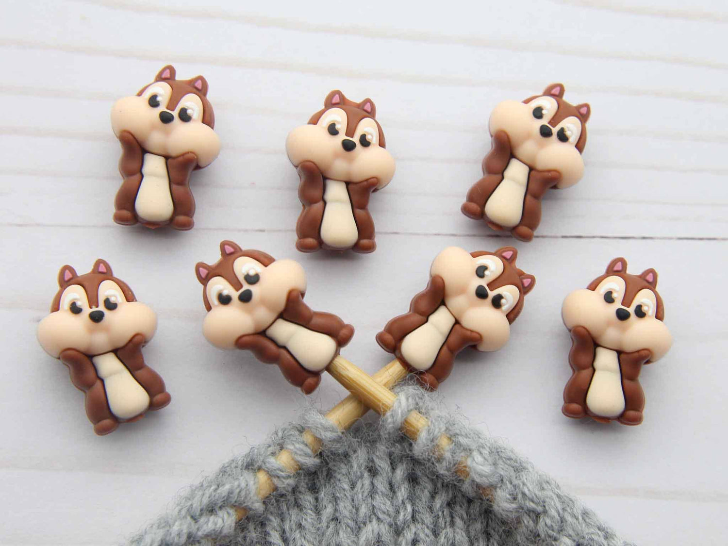 Fox & Pine Stitches - Chipmunk | Stitch Stoppers