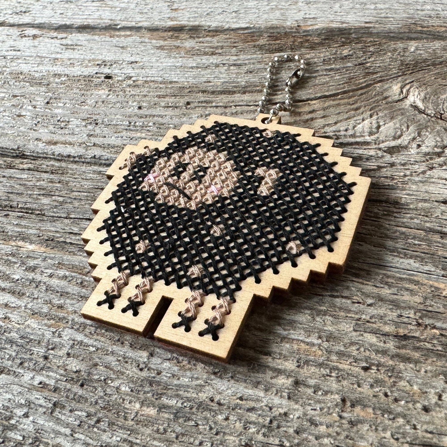 Canadian Stitchery - Bob-Bob Black Sheep cross stitch kit