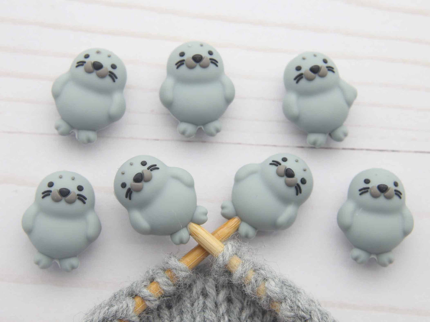 Fox & Pine Stitches - Phoque | Arrête-mailles