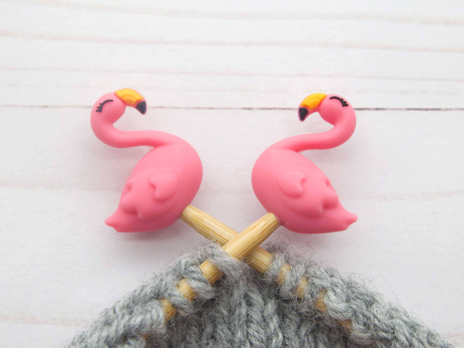 Fox & Pine Stitches Little Flamingo Stitch Stoppers