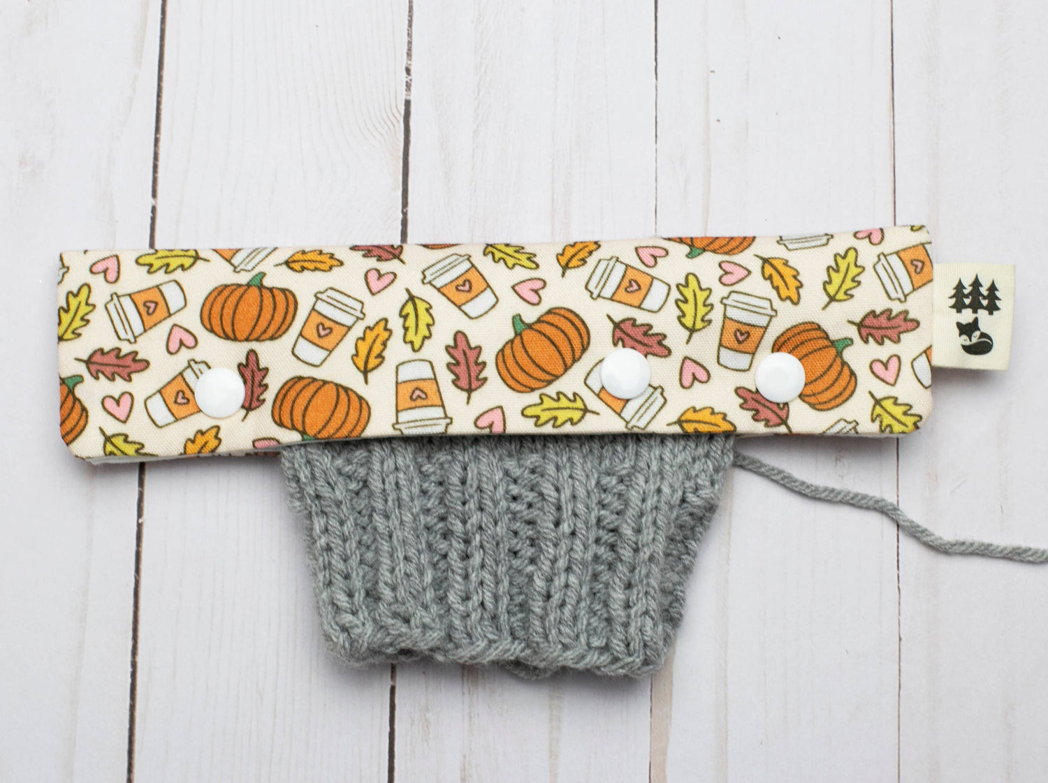 Fox & Pine Stitches Fall Flavors DPN Holder