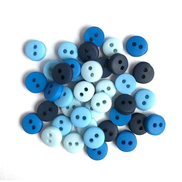 Buttons Galore & More - Blues Tiny Buttons