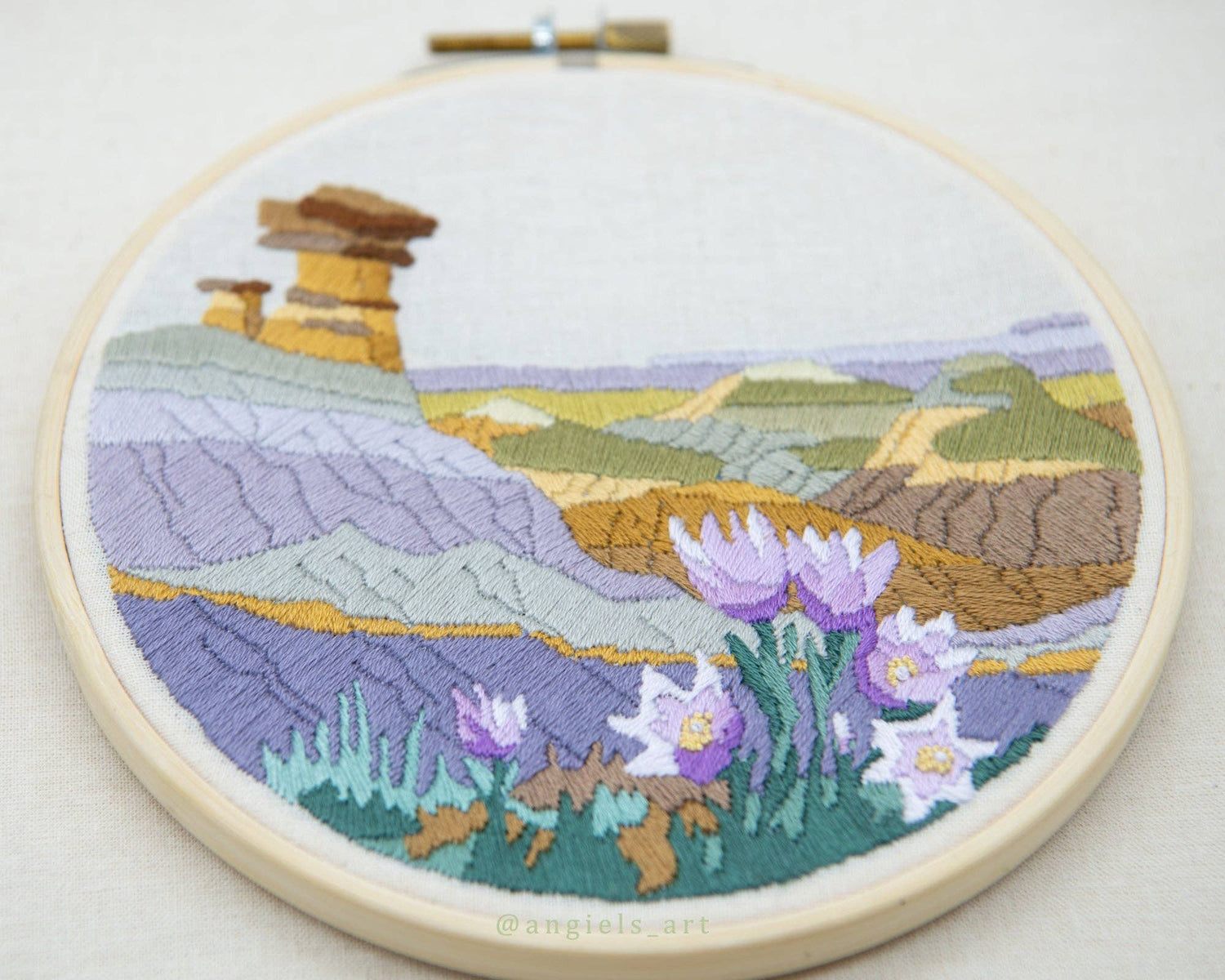 Angiels Art Badlands DIY Embroidery Kit