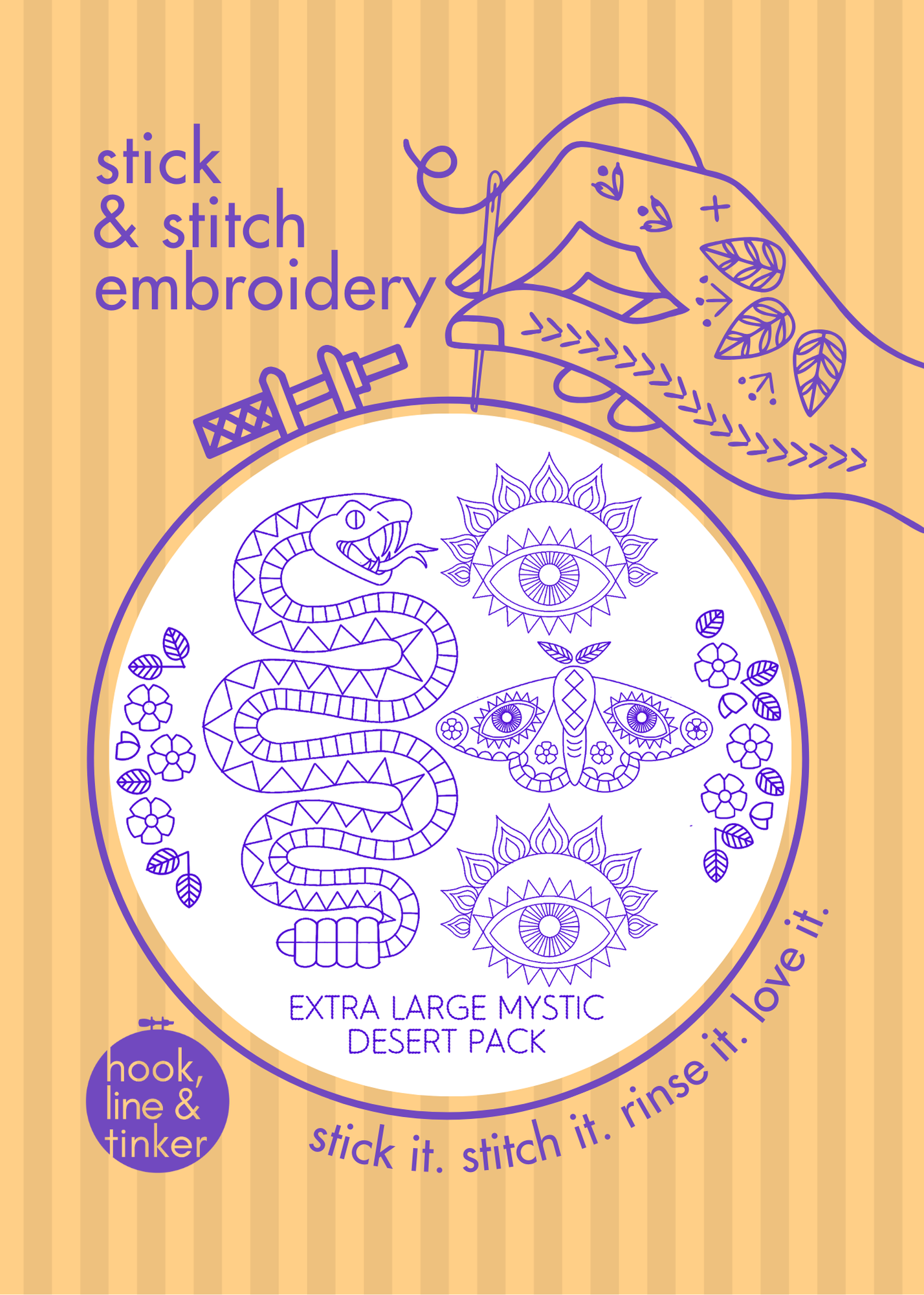 Hook, Line & Tinker Mystic Desert Stick and Stitch Bundle