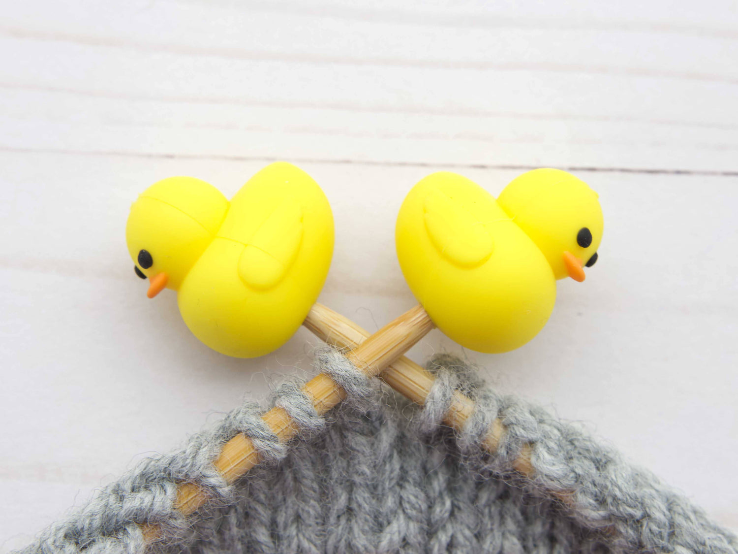 Fox & Pine Stitches - Canard en caoutchouc | Bloque-mailles