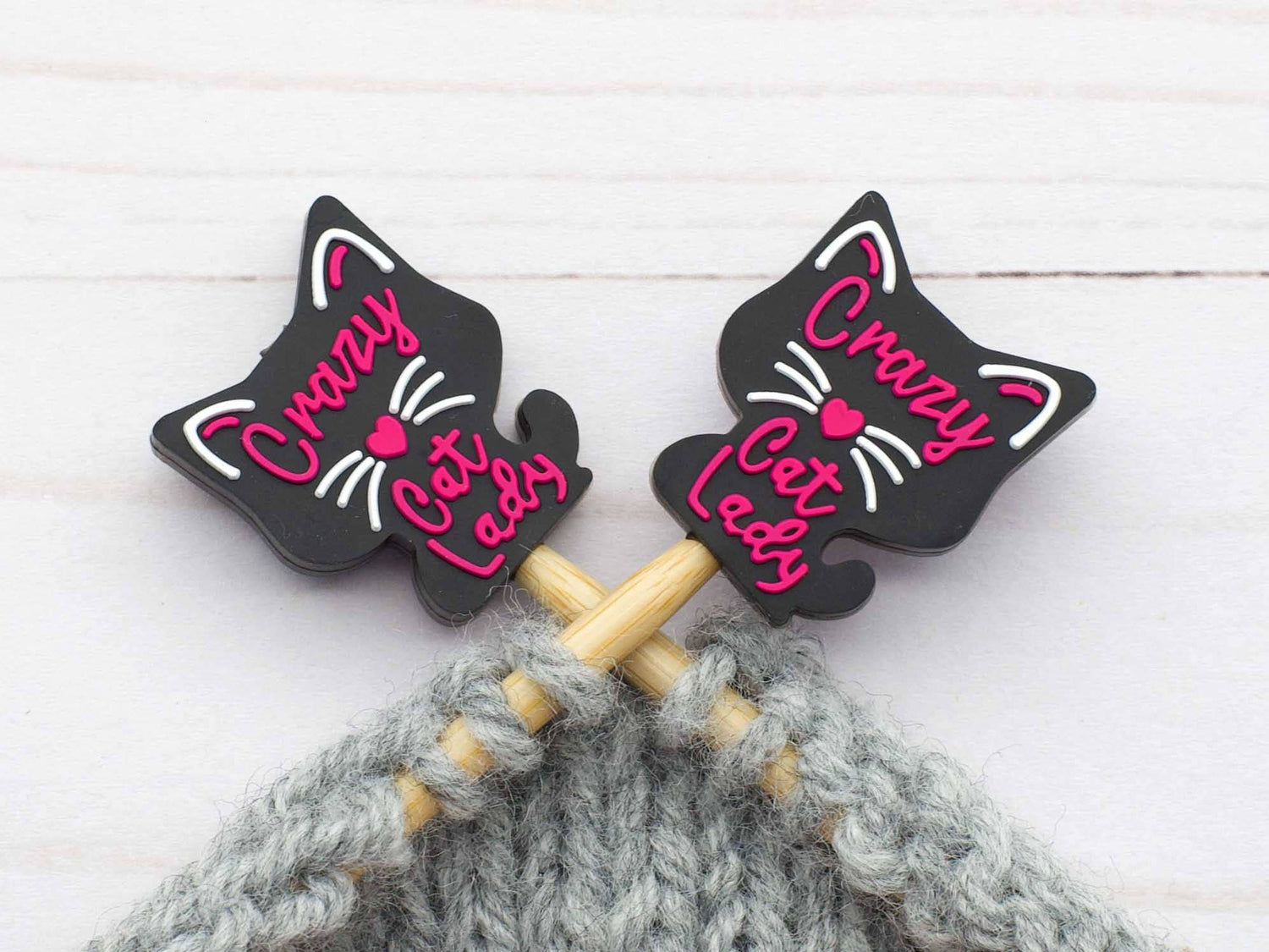 Fox & Pine Stitches Crazy Cat Lady Stitch Stoppers