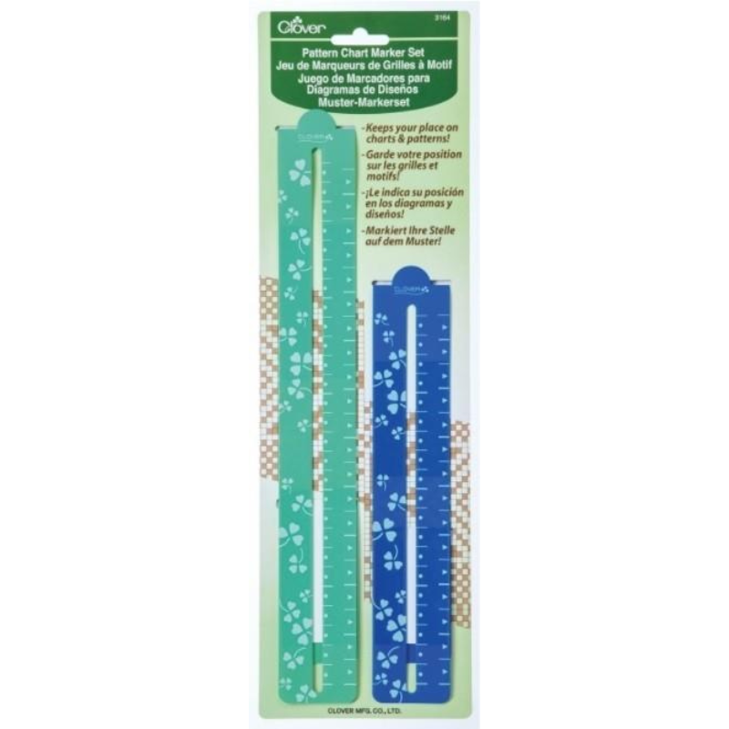 Clover Pattern Chart Marker Set