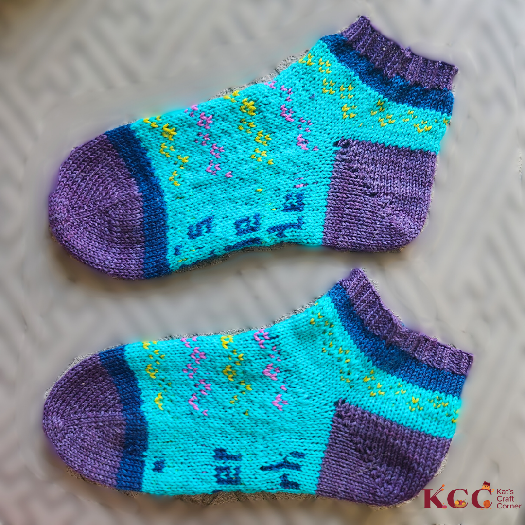 Let's Celebrate Socks Pattern by Katherine McLeod