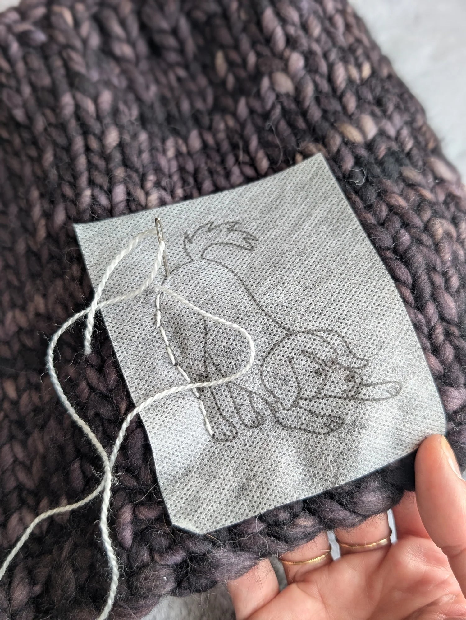 Knitted Bliss Stitching - Stick and Stitch Packs