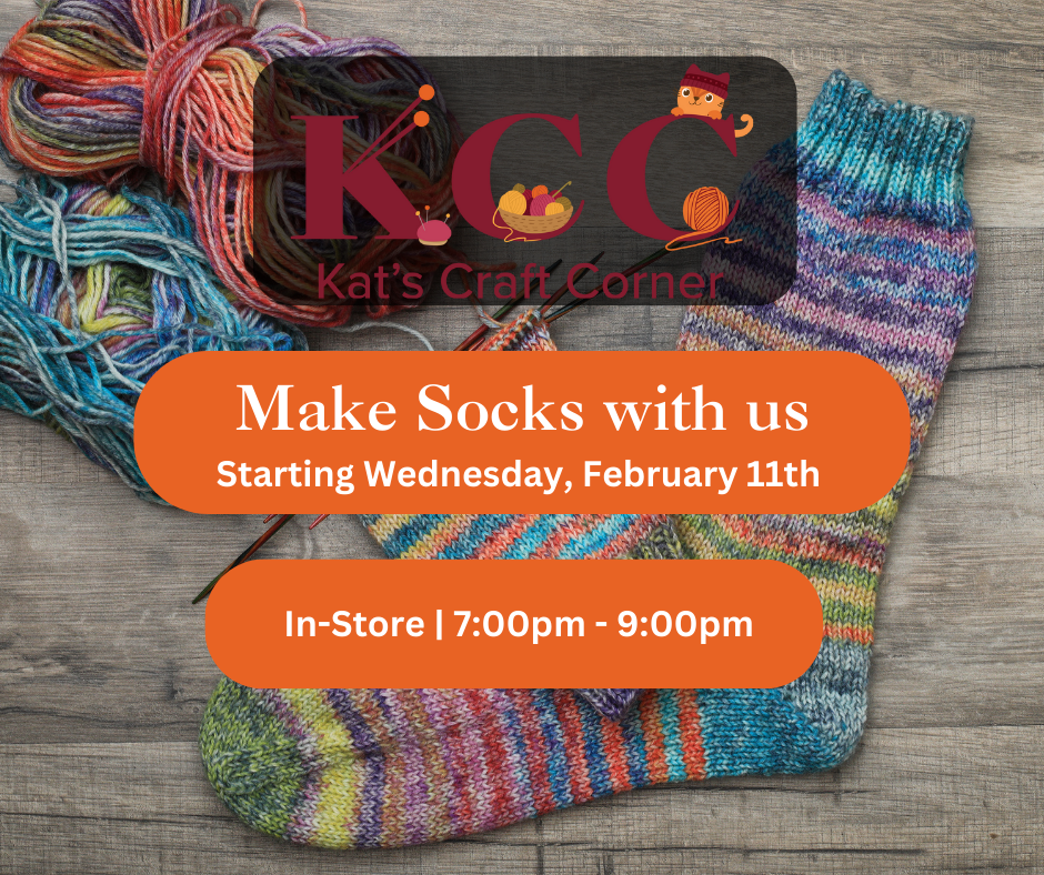 Learn to Knit Cuff Down Socks | In-Store