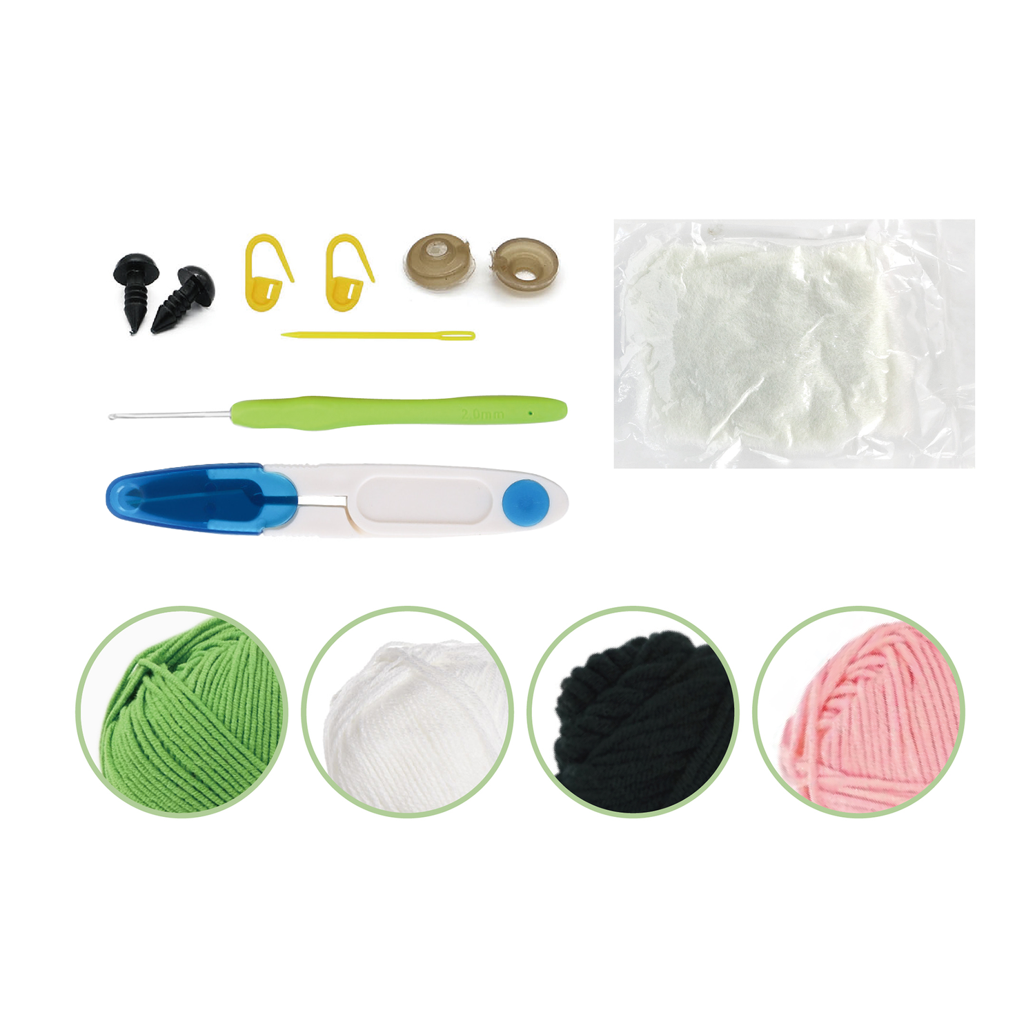 Pierre Belvedere - FROGGY DIY CROCHET KIT