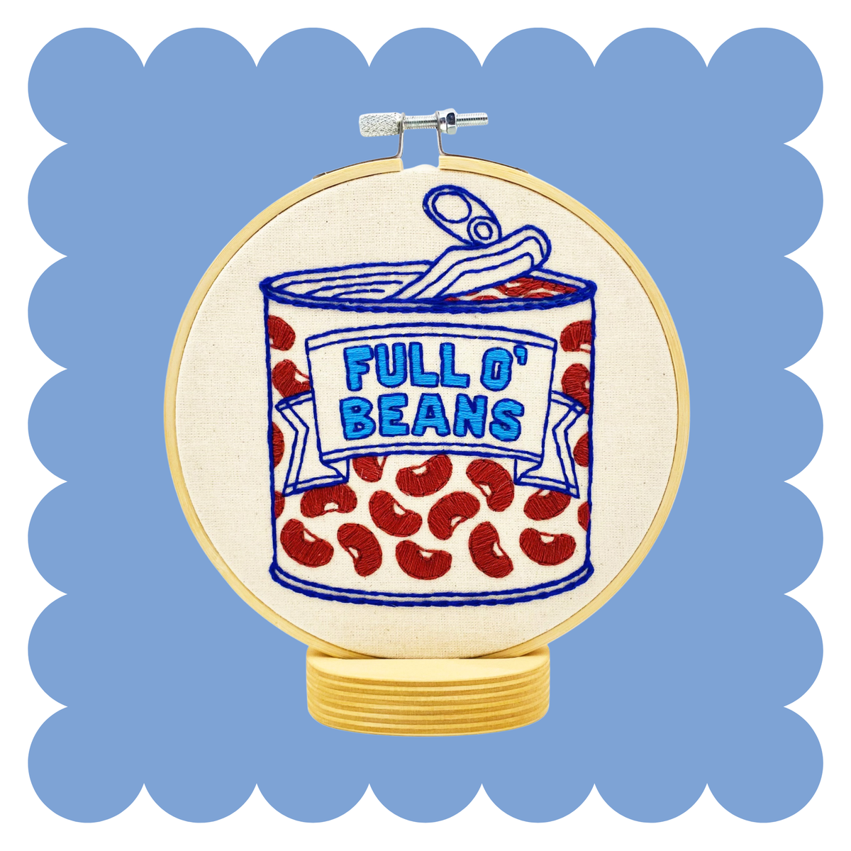 Hook Line & Tinker Canada - Beans Complete Embroidery Kit
