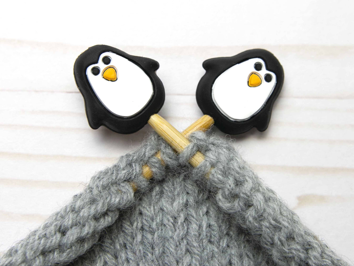 Fox & Pine Stitches Penguin Stitch Stoppers