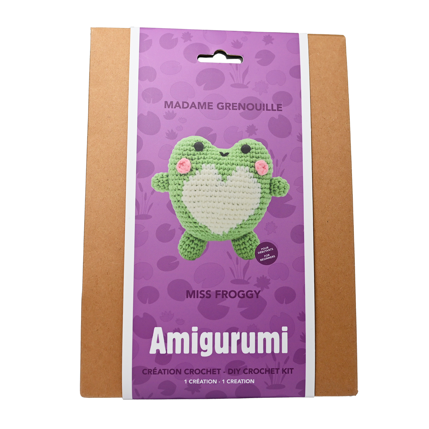 Pierre Belvedere - FROGGY DIY CROCHET KIT
