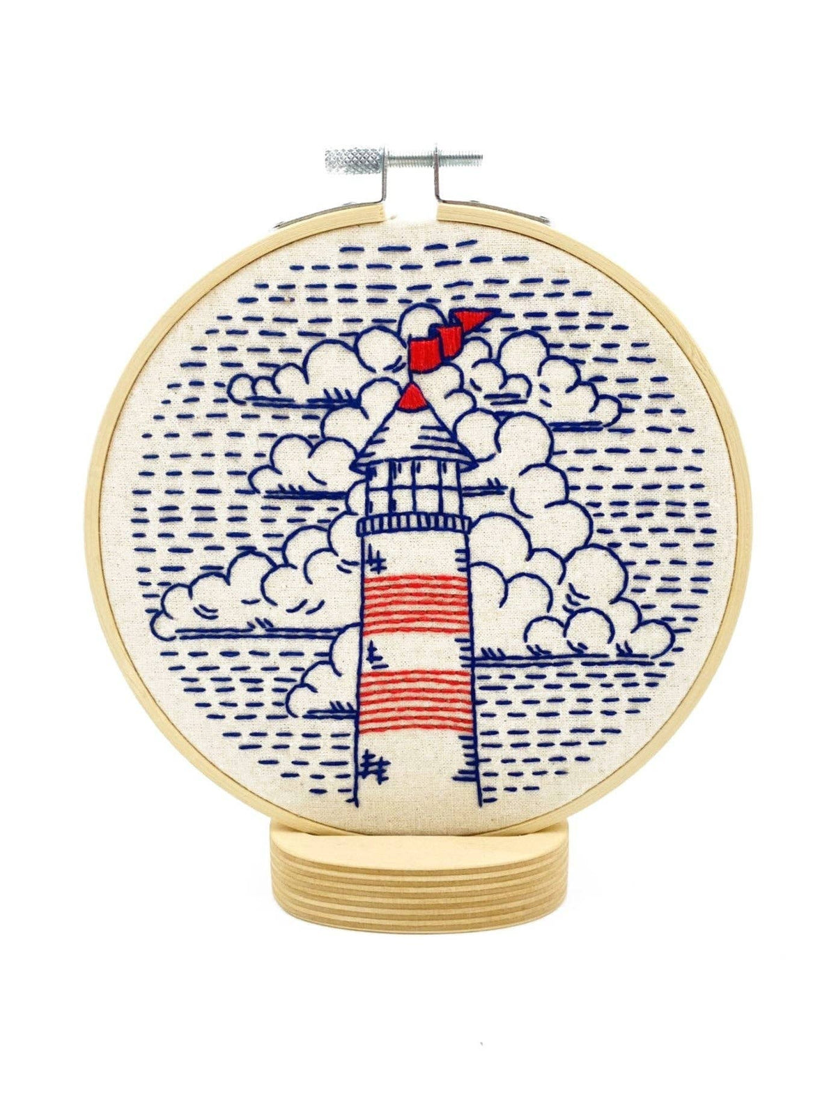 Hook Line & Tinker Canada - Lighthouse Complete Embroidery Kit