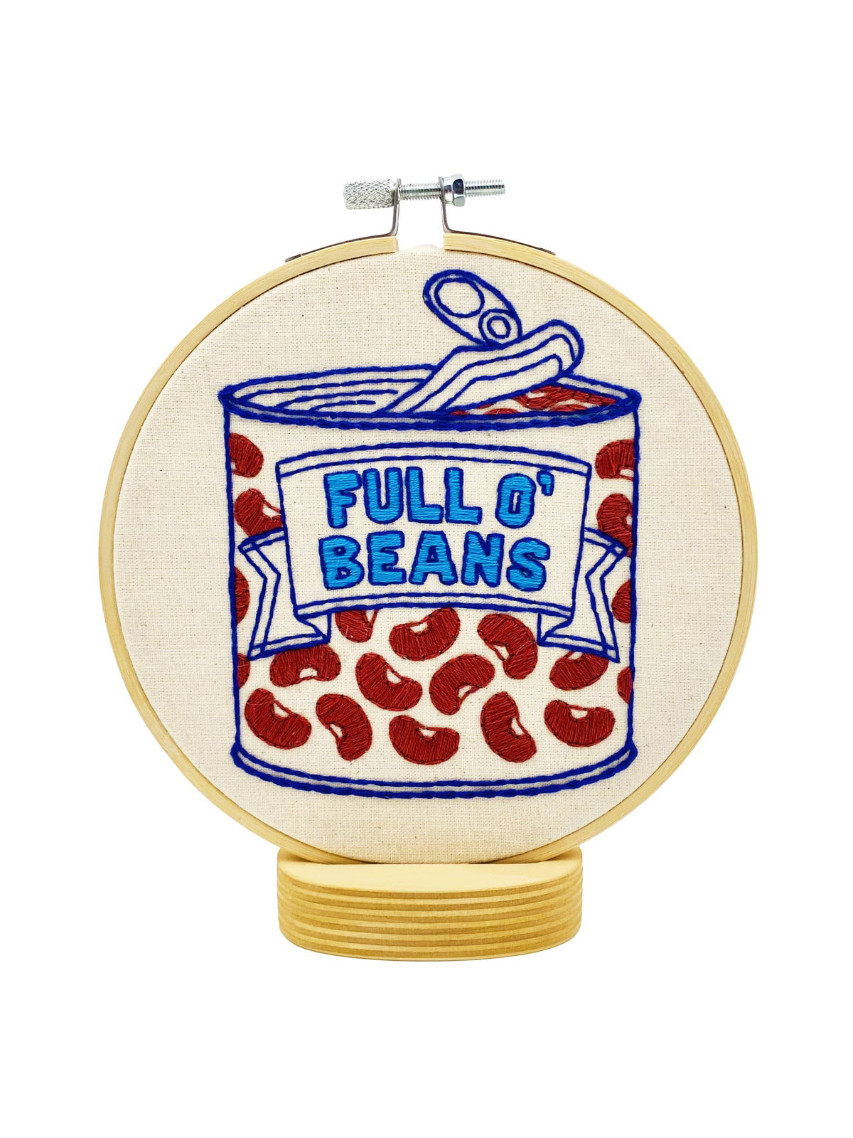 Hook Line & Tinker Canada - Beans Complete Embroidery Kit