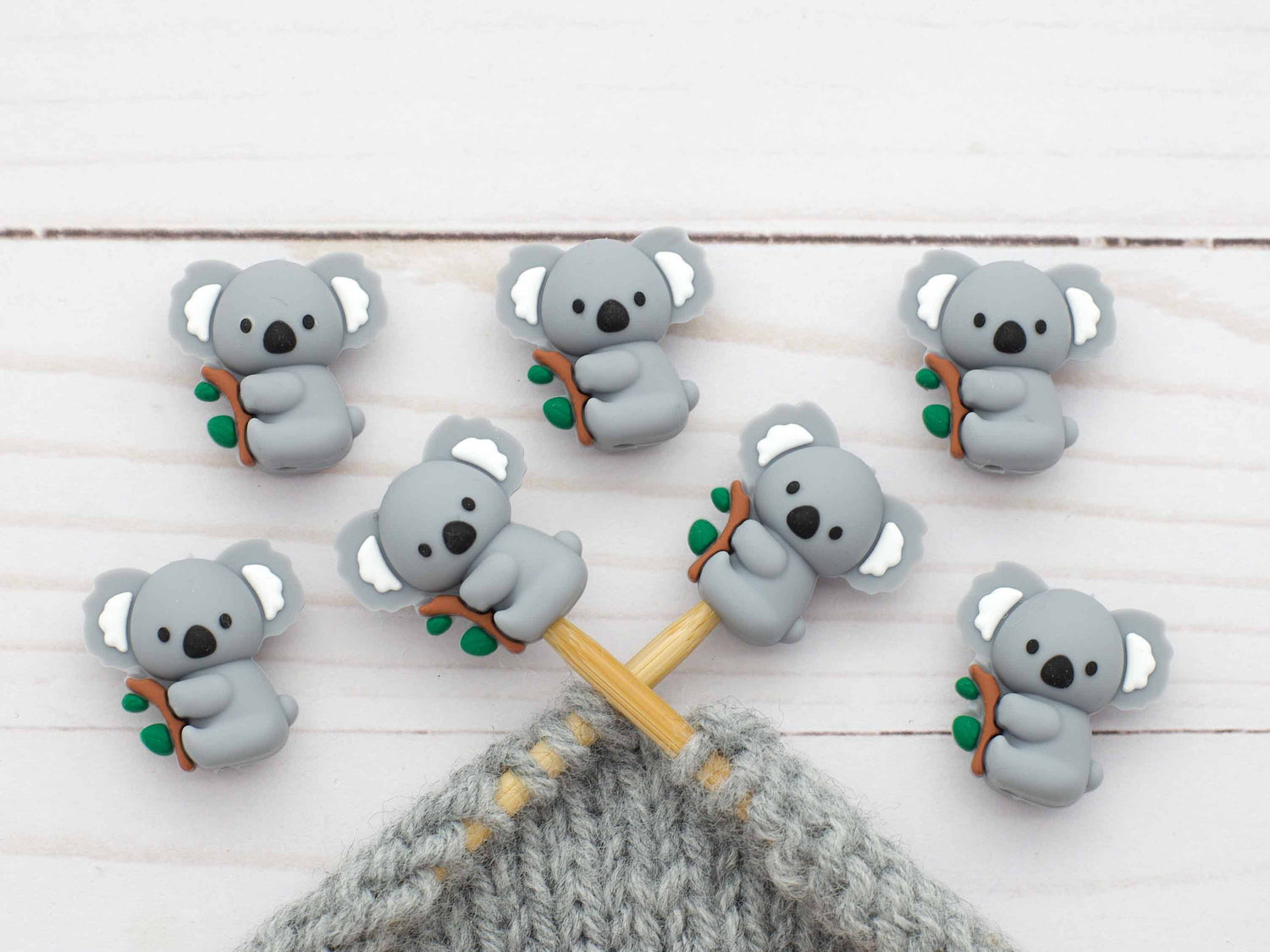 Fox & Pine Stitches - Koala | Bloqueurs de mailles