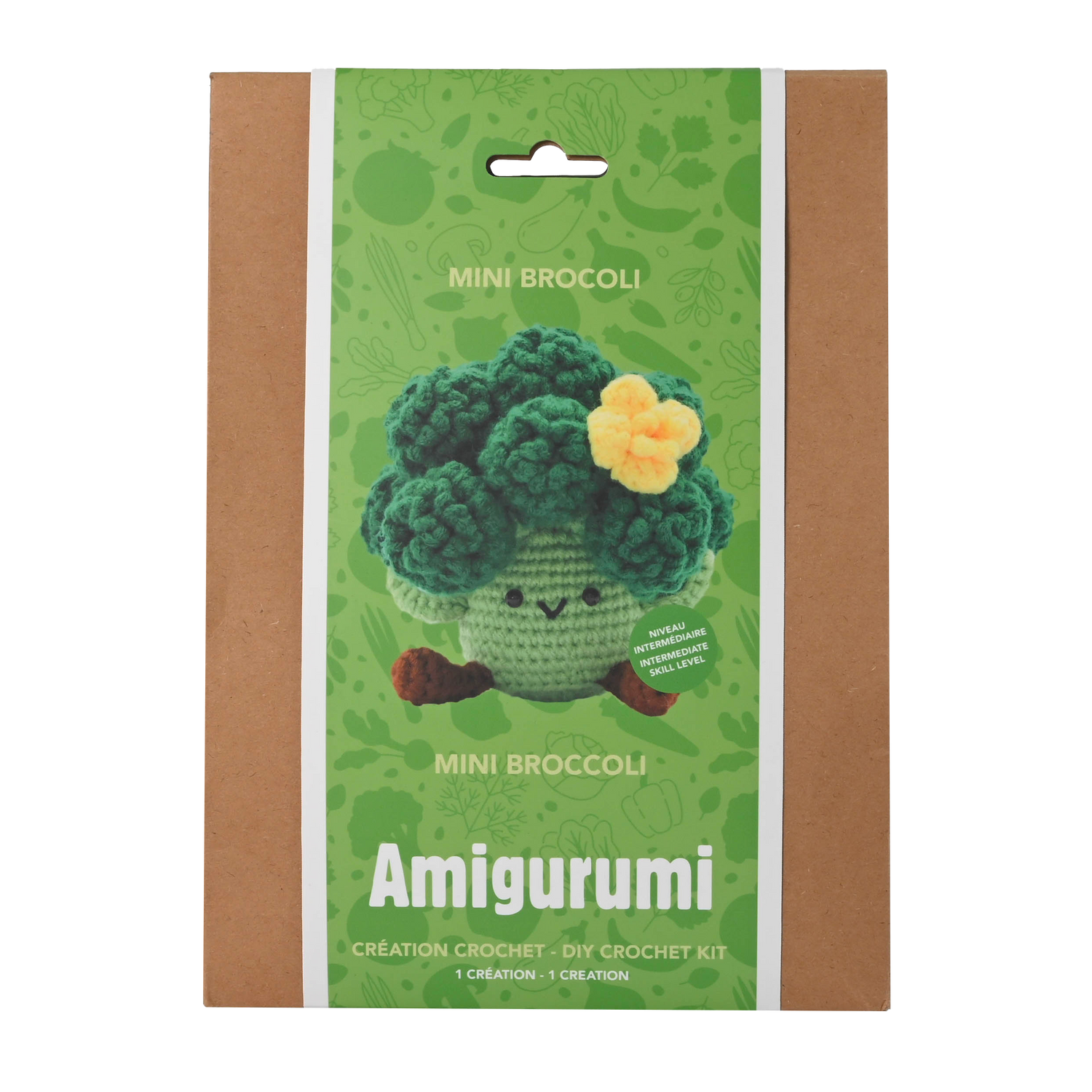 Pierre Belvedere - MINI BROCOLI BUDDY DIY CROCHET KIT