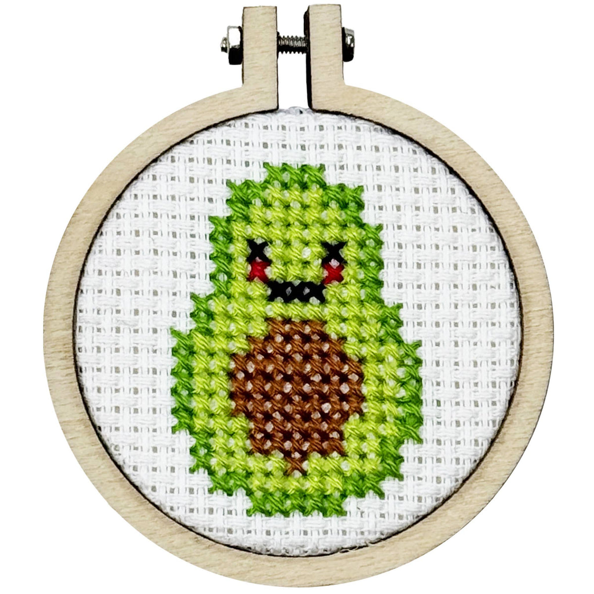 The Crafty Kit Company - Avo Great Day! Mini Matchbox Cross Stitch Kit