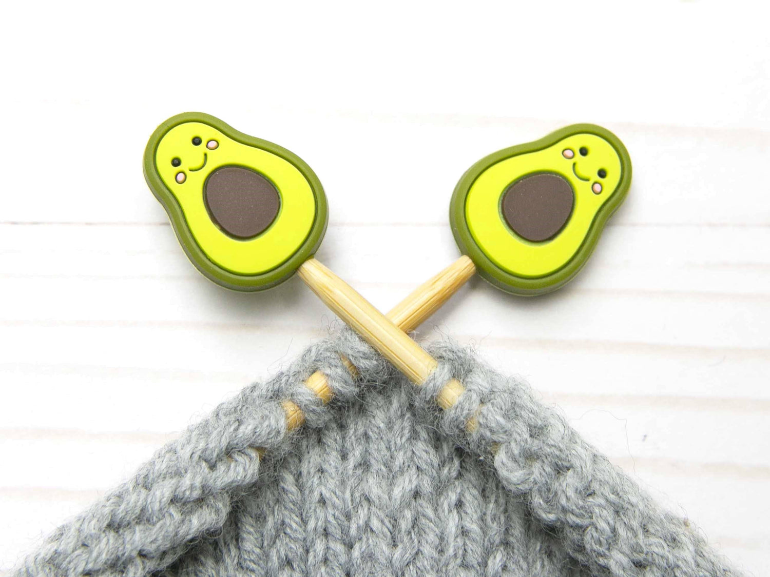 Fox & Pine Stitches Avocado Stitch Stoppers