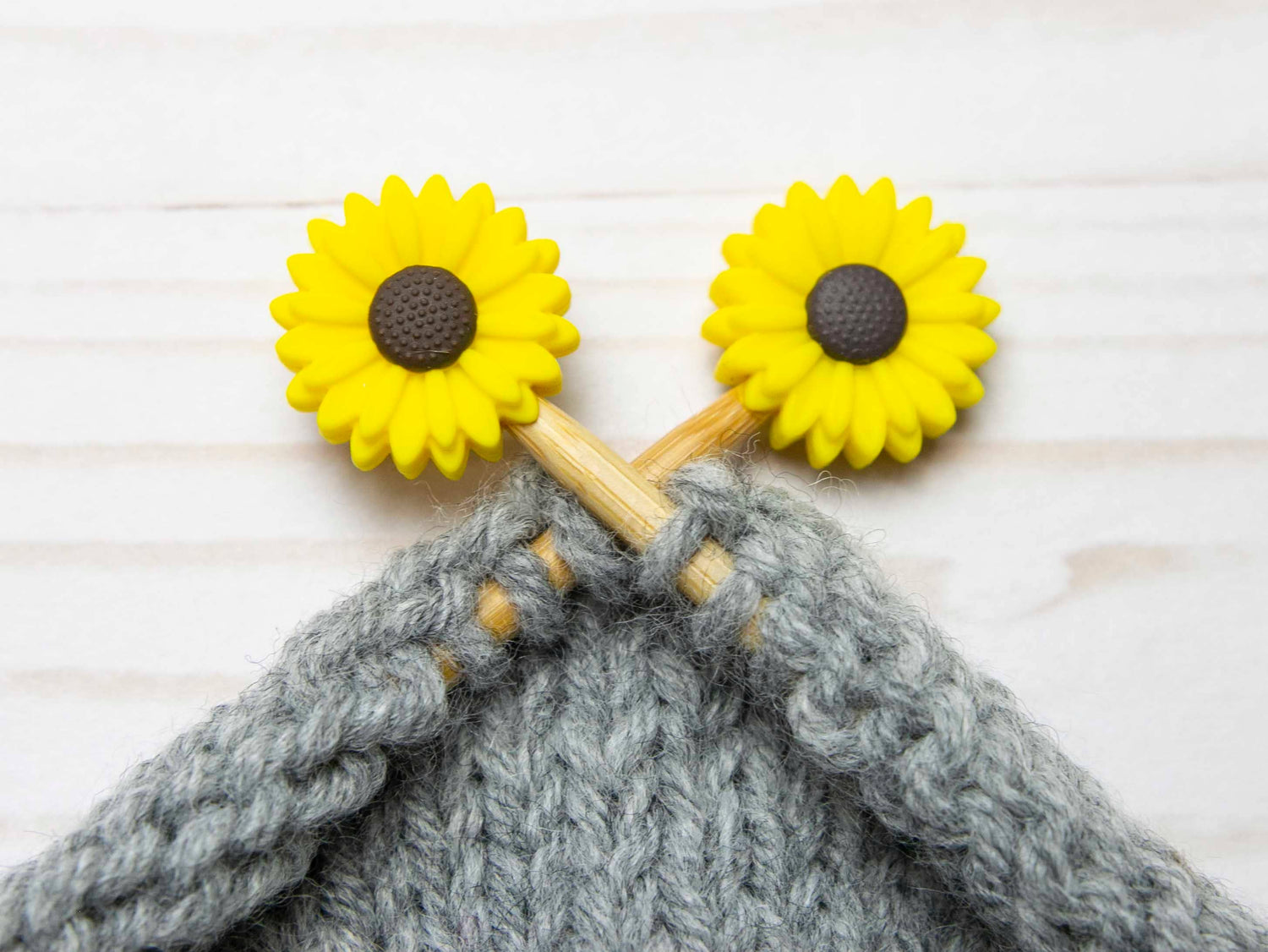 Fox & Pine Stitches Sunflower Stitch Stoppers