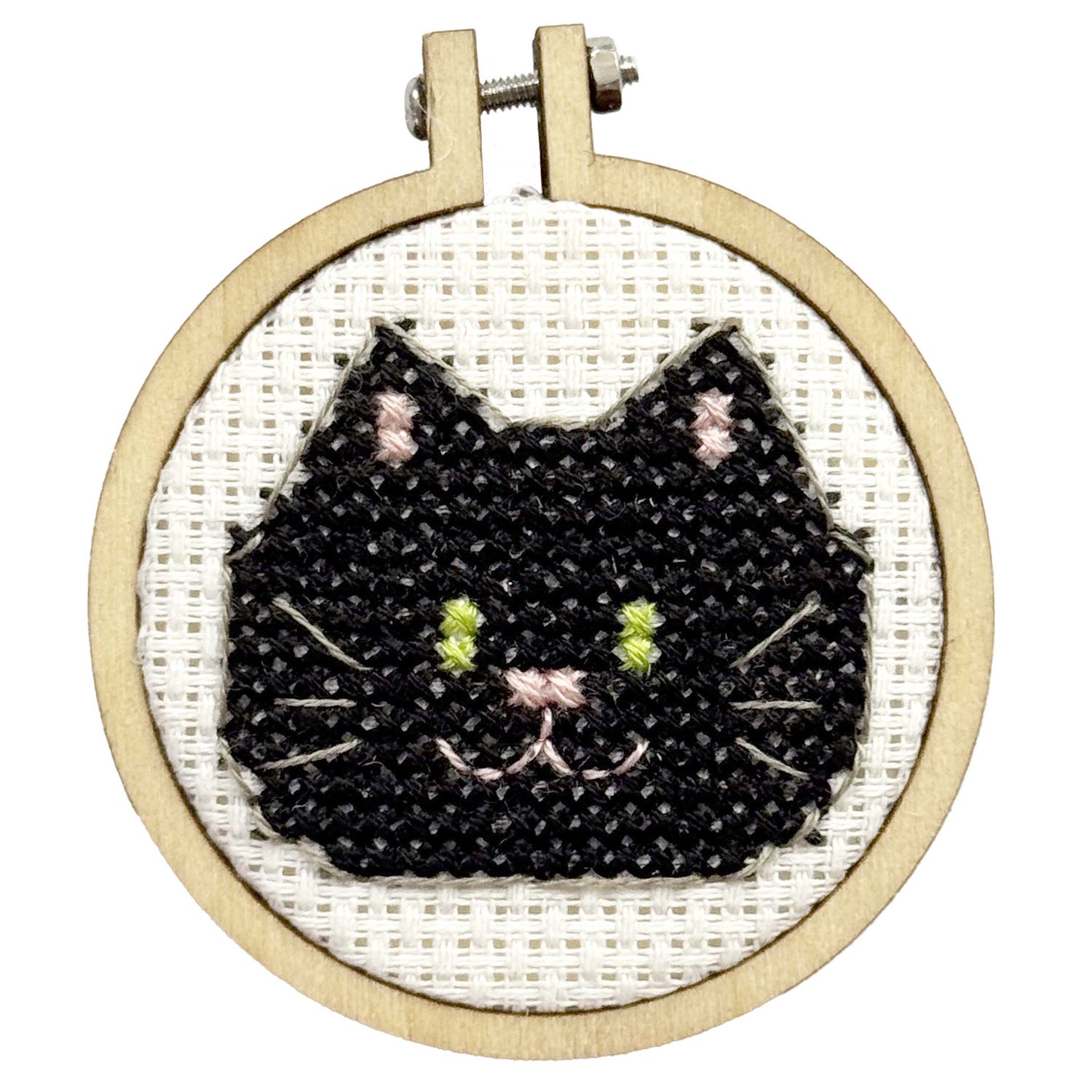 The Crafty Kit Company - You're purr-fect! Mini Matchbox Cross Stitch Kit