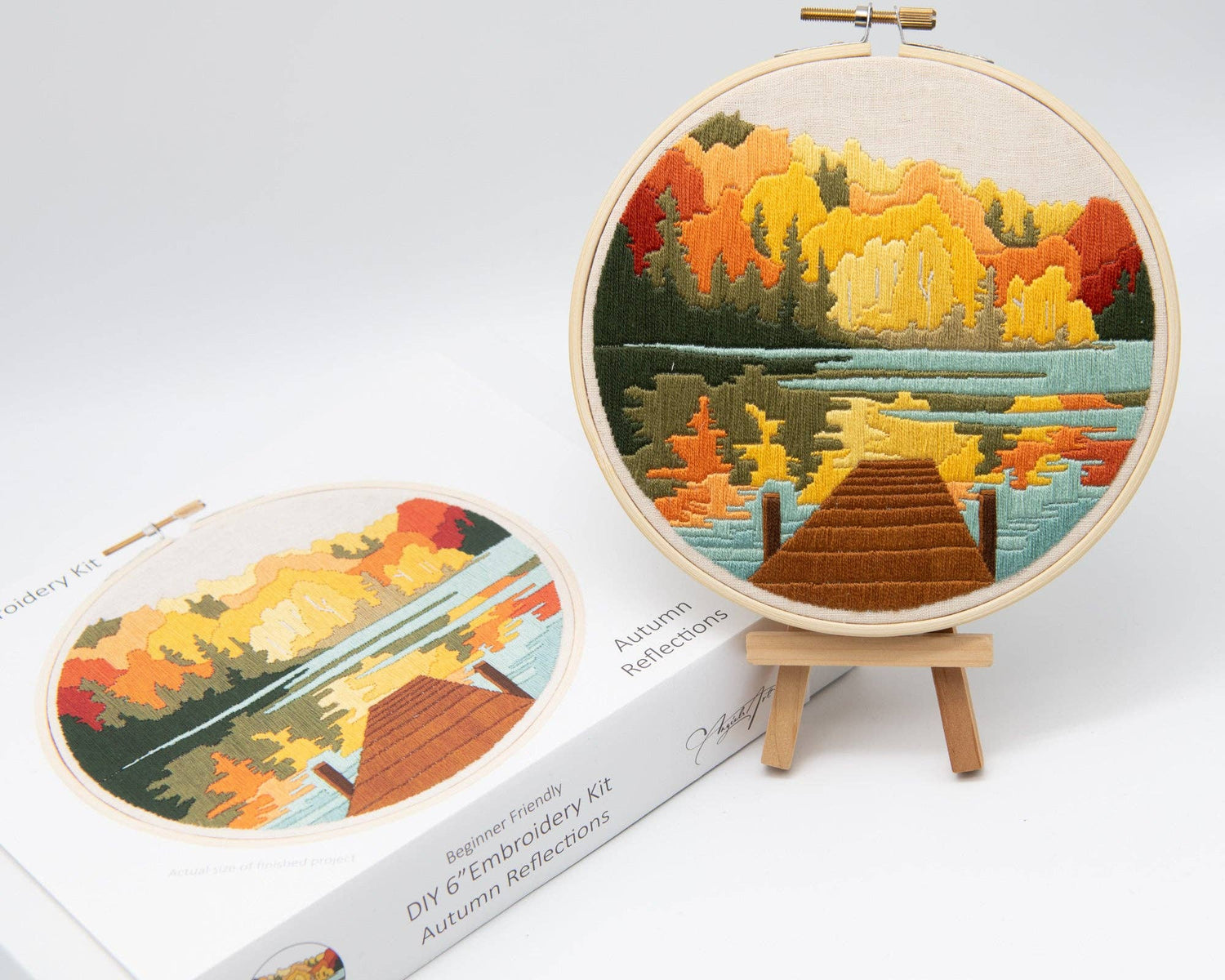 Angiels Art - Autumn Reflections DIY Embroidery Kit