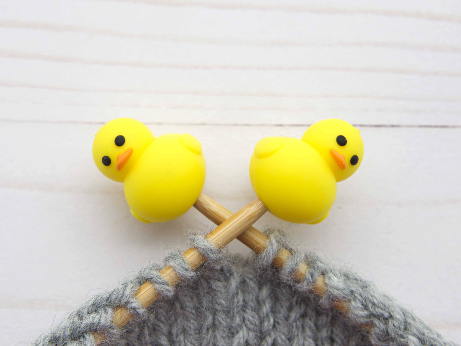 Fox & Pine Stitches - Canard en caoutchouc | Bloque-mailles