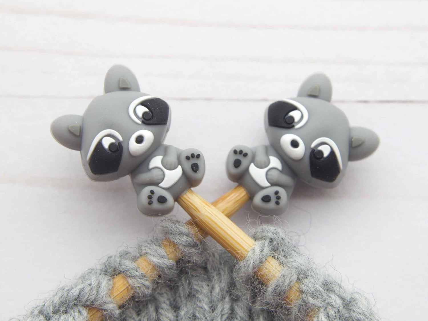 Fox & Pine Stitches - Little Raccoon | Stitch Stoppers