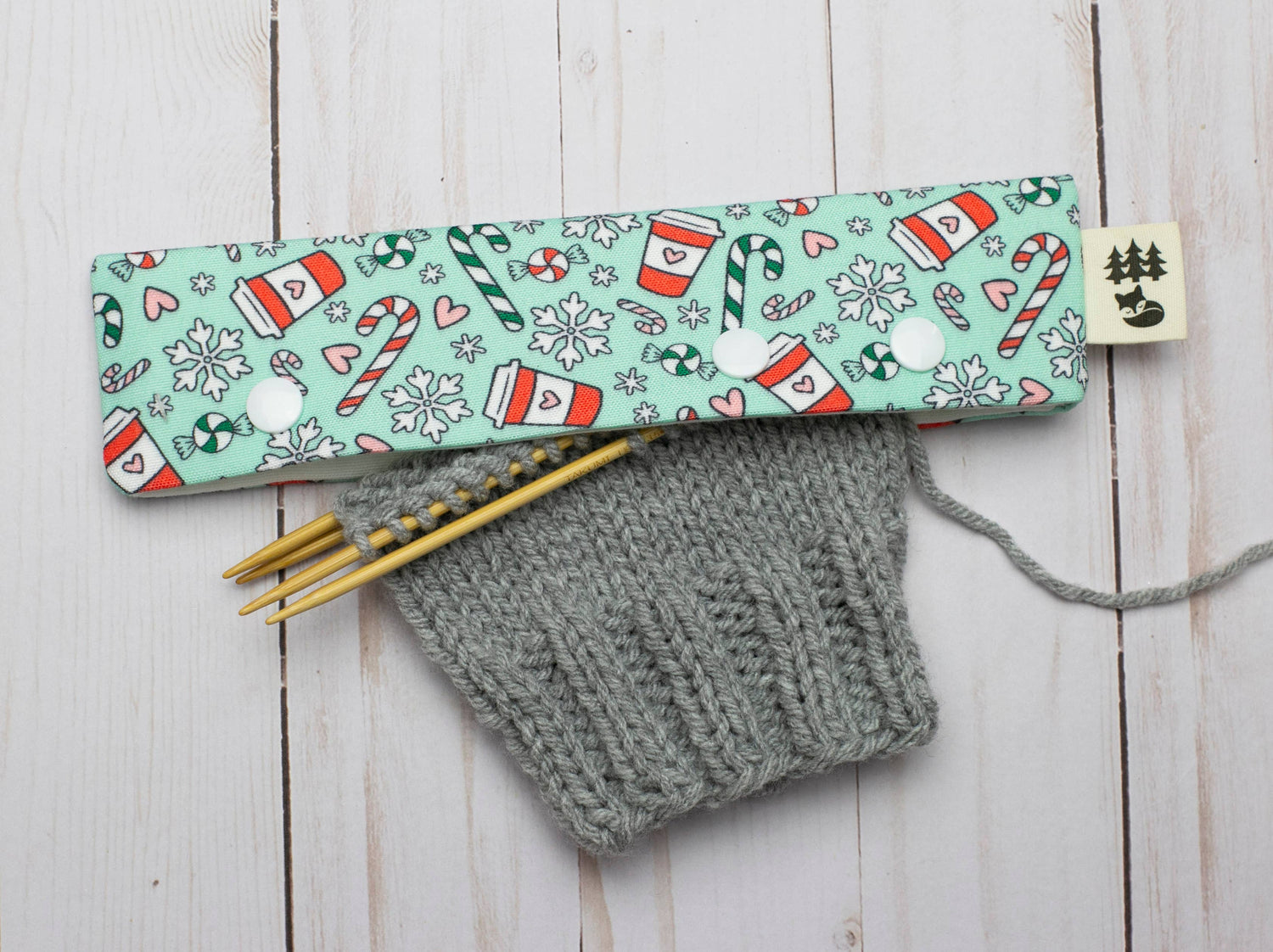 Fox & Pine Stitches Holiday Cheer DPN Holder