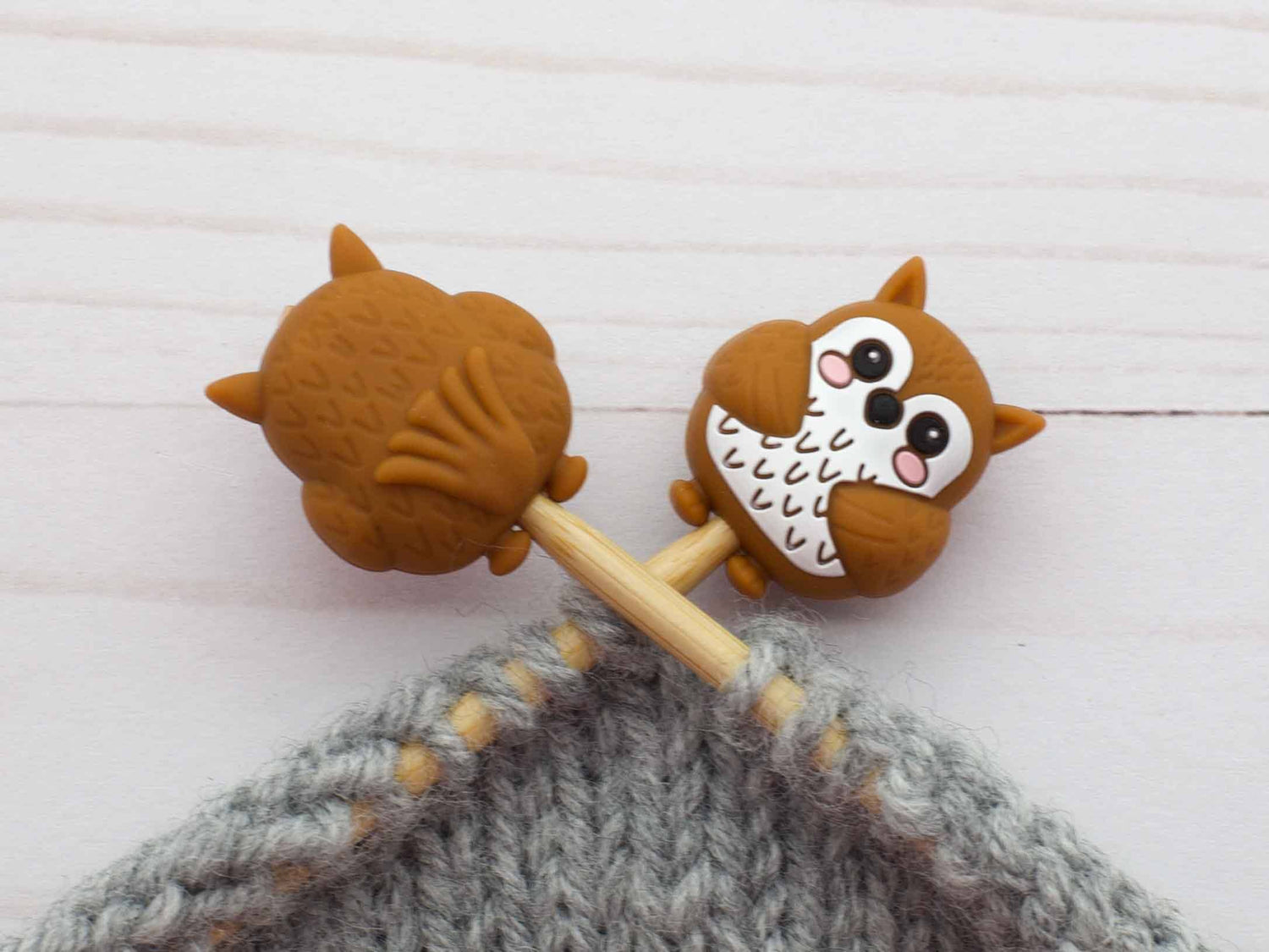 Fox & Pine Stitches - Hibou | Arrêts de mailles